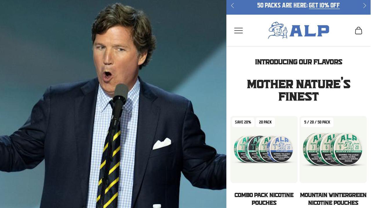 У Такера Карлсона вкрали СНЮС-це 378 тисяч банок загальною вартістю приблизно $ 7,9 мільйонів